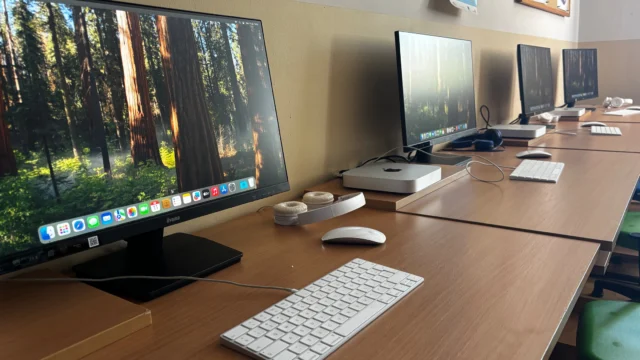 Dzięki współpracy z Cortland i iSpot mamy skonfigurowaną, gotową do pracy nową pracownię Apple, z komputerkami MacMini. Czekamy na Uczniów :-)